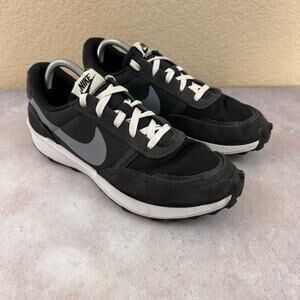 Nike Waffle Debut FJ4195-001 Black Running Shoes Sneakers Mens Size 10.5